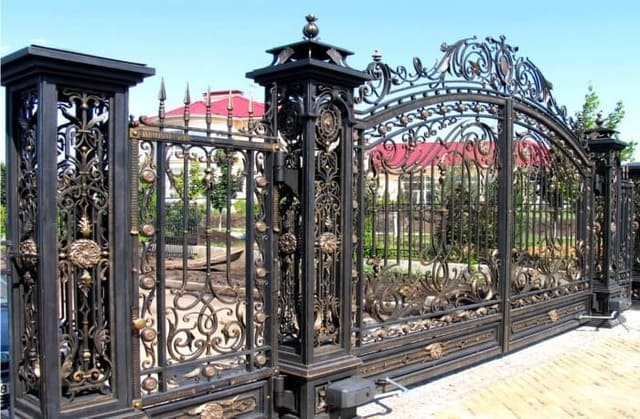 кованые и сварные ворота Ликино-Дулево